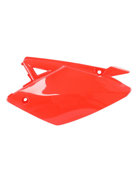 Carénage coque arrière 50 à boite Rieju 50 MRT/MRT SM/Pro/Enduro 2009-2021 Rouge brillant Gauche