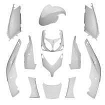 Kit carénages origine maxiscooter Yamaha 500 TMax 2001-2007 Blanc brillant