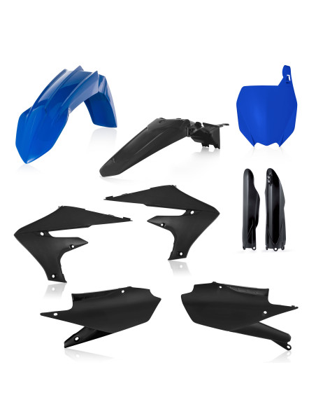 Kit plastiques complet - Noir - ACERBIS Yamaha 450 YZF 2018