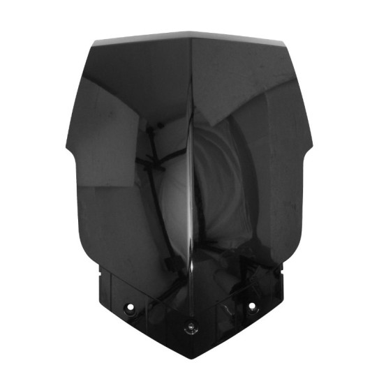 Carénage tablier avant scooter Peugeot 50 Vivacity 3 après 2008 Noir brillant (supérieur)