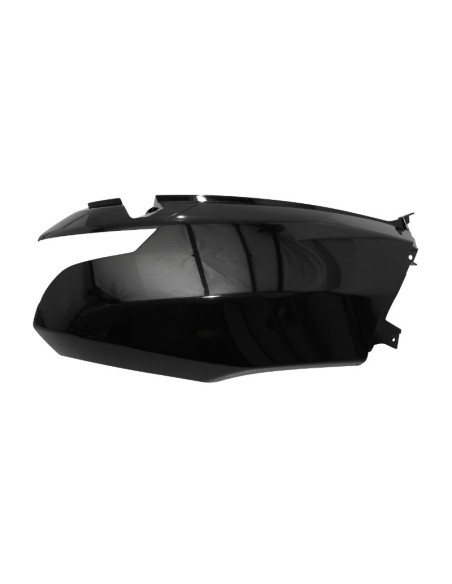 Carénage coque arrière scooter Peugeot 50 Vivacity 3 après 2008 Noir brillant Droit