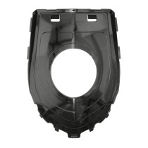 Carénage tablier avant scooter Peugeot 50 Vivacity 3 après 2008 Noir brillant (intérieur)