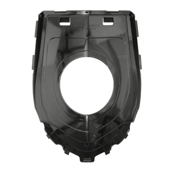 Carénage tablier avant scooter Peugeot 50 Vivacity 3 après 2008 Noir brillant (intérieur)