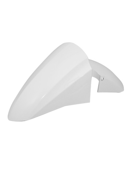 Garde boue avant scooter Peugeot 50 Kisbee 2T / 4T 2010-2020 Blanc brillant