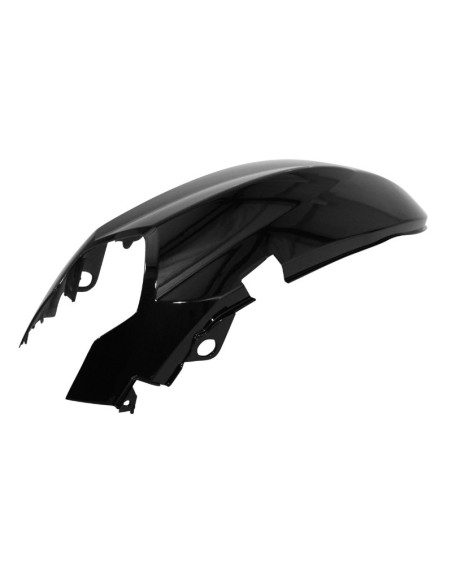 Carénage coque arrière scooter Peugeot 50 Kisbee 2010-2020 2T et 4T Noir brillant Gauche