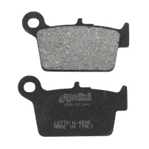 Plaquettes de frein arrière POLINI Organique Beta 50 RR Enduro 50 Motard Alu AM6