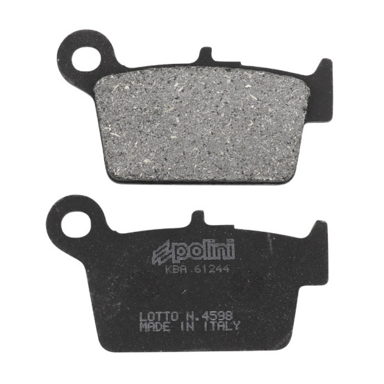 Plaquettes de frein arrière POLINI Organique Beta 50 RR Enduro 50 Motard Alu AM6