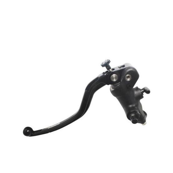 Maitre cylindre de frein radial 16x16 ACCOSSATO noir - Levier fixe long RST
