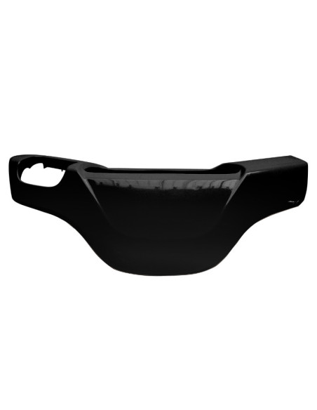 Carénage couvre guidon scooter MBK 50 Booster/Yamaha 50 BWS après 2004 Noir brillant