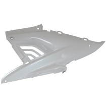 Carénage capot moteur scooter MBK 50 Nitro/Yamaha 50 Aerox 1997-2012 Blanc brillant Gauche