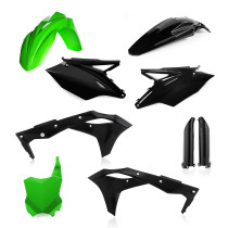 Kit plastiques complet - Noir - ACERBIS Kawasaki 250 KXF 2018