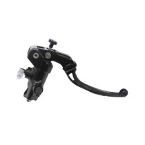 Maitre cylindre de frein radial 19x19 ACCOSSATO noir - Levier repliable long RST