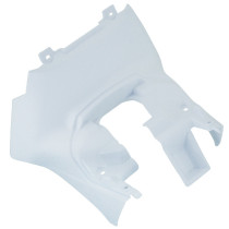 Carénage capot moteur central scooter MBK 50 Nitro/Yamaha 50 Aerox 1997-2012 Blanc brillant