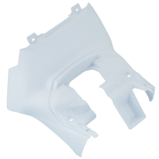 Carénage capot moteur central scooter MBK 50 Nitro/Yamaha 50 Aerox 1997-2012 Blanc brillant
