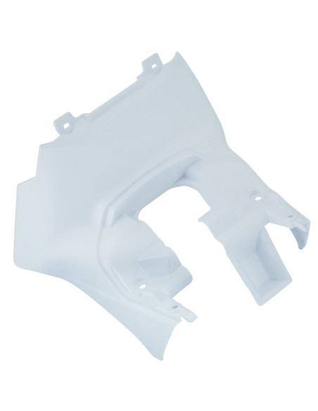 Carénage capot moteur central scooter MBK 50 Nitro/Yamaha 50 Aerox 1997-2012 Blanc brillant