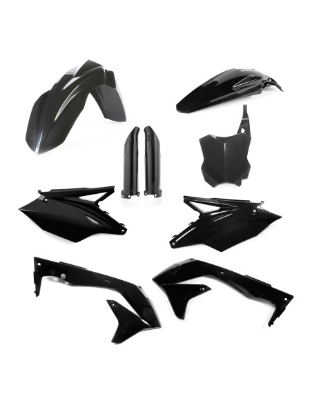 Kit plastiques complet - Noir - ACERBIS Kawasaki 450 KXF 2018