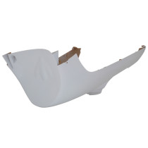Carénage sabot scooter MBK 50 Nitro/Yamaha 50 Aerox 1997-2012 Blanc brillant