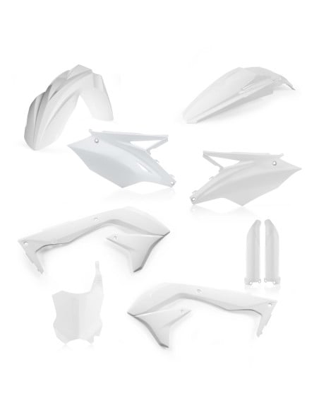Kit plastiques complet - Blanc - ACERBIS Kawasaki 450 KXF 2018