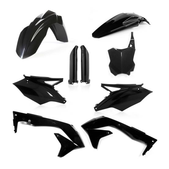 Kit plastiques complet - Noir - ACERBIS Kawasaki 450 KXF 2018