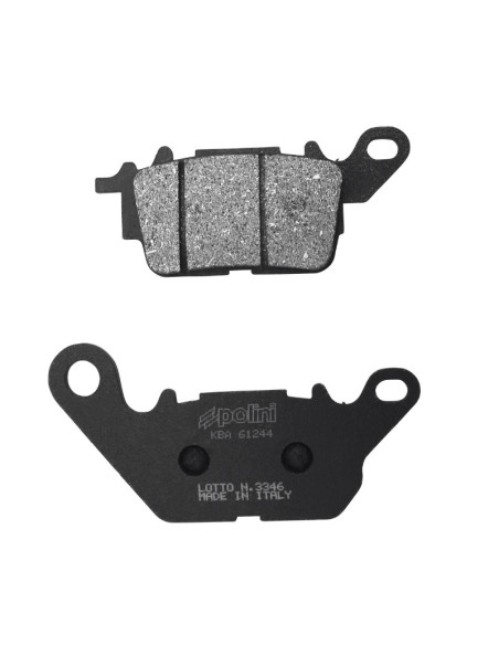 Plaquettes de frein avant POLINI Organique 125 Yamaha Nmax Tricity/MBK Ocito Tryptik