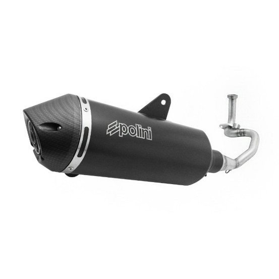 Ligne complète aluminium Noir POLINI Vespa 125 GTS 2017-2018