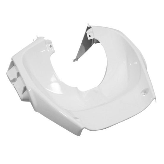 Carénage tablier avant scooter MBK 50 Stunt/Yamaha 50 Slider Blanc brillant (pare boue)