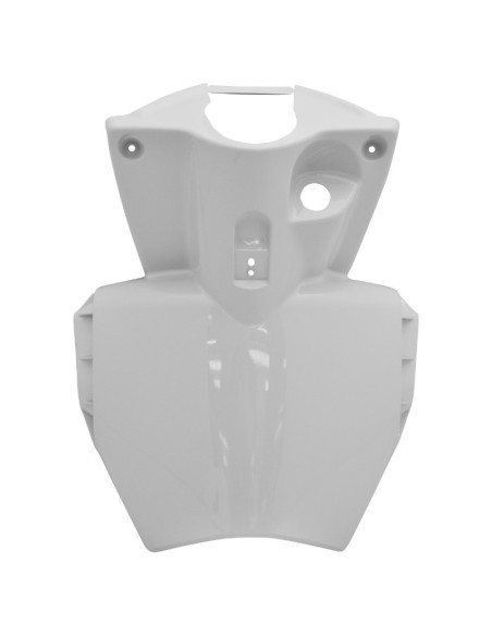 Carénage tablier arrière scooter MBK 50 Stunt/Yamaha 50 Slider Blanc brillant