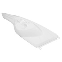 Carénage coque arrière scooter MBK 50 Stunt/Yamaha 50 Slider Blanc brillant Droit