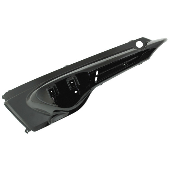 Carénage coque arrière scooter MBK 50 Stunt/Yamaha 50 Slider Noir brillant Gauche