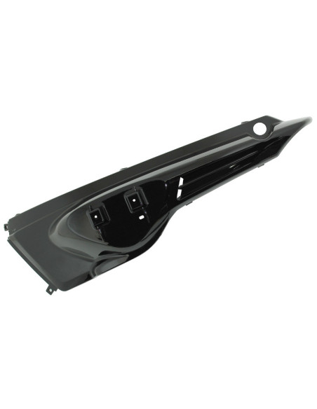 Carénage coque arrière scooter MBK 50 Stunt/Yamaha 50 Slider Noir brillant Gauche