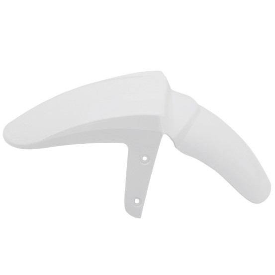 Garde boue avant scooter MBK 50 Stunt / Yamaha 50 Slider Blanc brillant