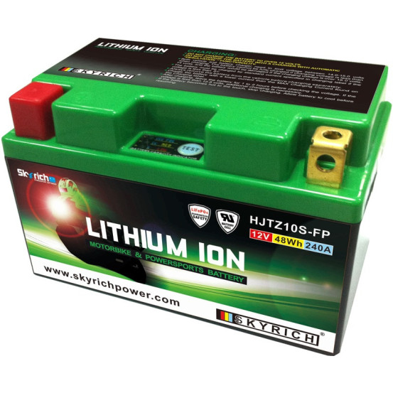 Batterie moto lithium 12v Skyrich Ion LTZ10S