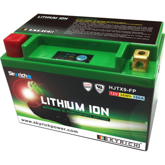 Batterie moto lithium 12v Skyrich Ion LTX9-BS
