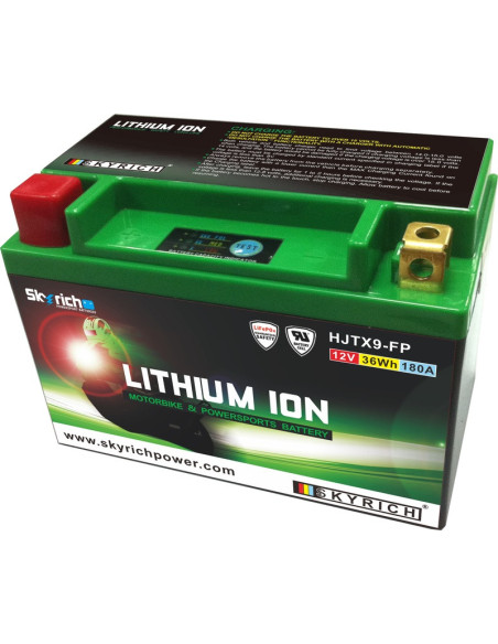 Batterie moto lithium 12v Skyrich Ion LTX9-BS