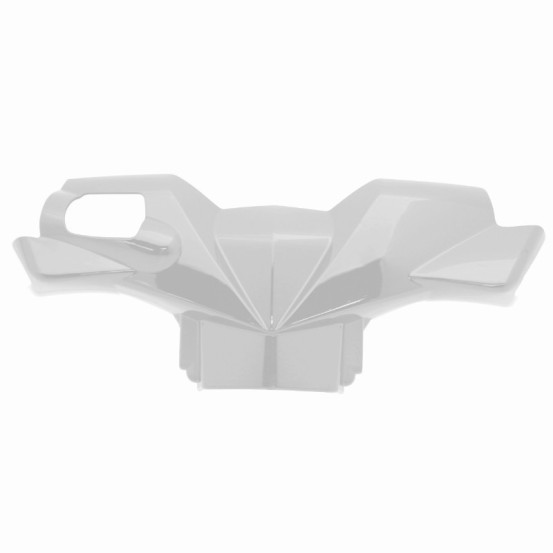 Carénage couvre guidon scooter Peugeot 50 Ludix Blanc brillant