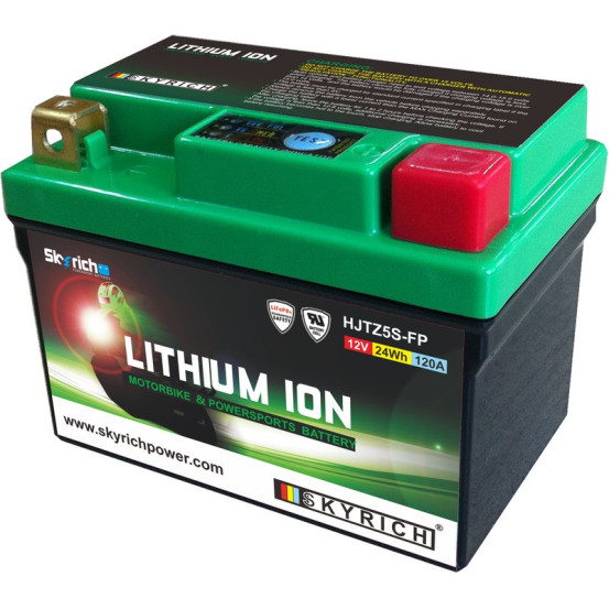 Batterie moto lithium 12v Skyrich Ion LTZ5S