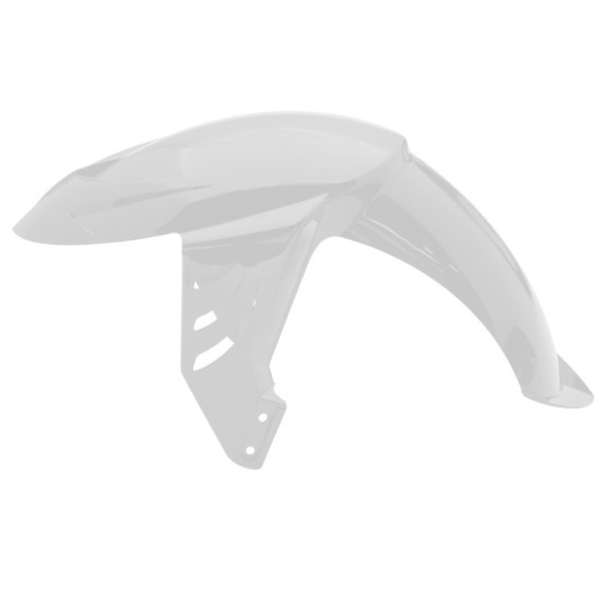 Garde boue avant scooter Peugeot 50 Ludix 10 pouces Blanc brillant