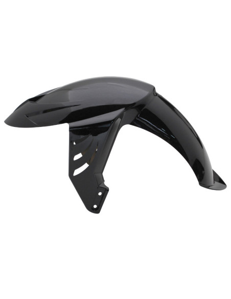 Garde boue avant scooter Peugeot 50 Ludix 10 pouces Noir brillant