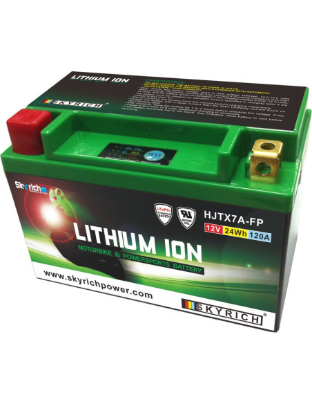 Batterie moto lithium 12v Skyrich Ion LTX7A-BS