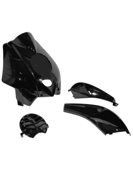 Kit carénages scooter Peugeot 50 Ludix Noir brillant