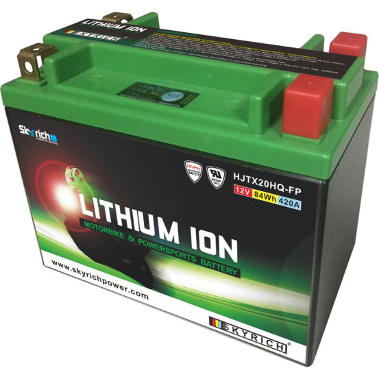 Batterie moto lithium 12v Skyrich Ion LTX20L-BS