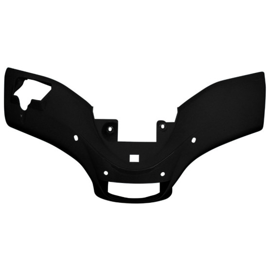 Carénage couvre guidon scooter Gilera 50 Stalker Noir brillant