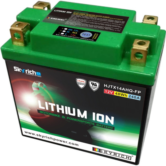 Batterie moto lithium 12v Skyrich Ion LTX14L-BS