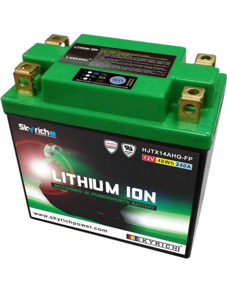 Batterie moto lithium 12v Skyrich Ion LTX14L-BS