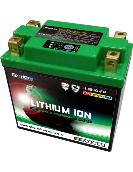 Batterie moto lithium 12v Skyrich Ion LIB9