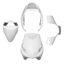 Kit carénages scooter Piaggio 50 Zip après 2000 Blanc brillant