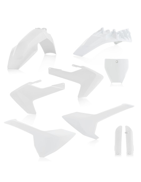 Kit plastiques complet - Blanc - ACERBIS Husqvarna 85 TC 2018-2024