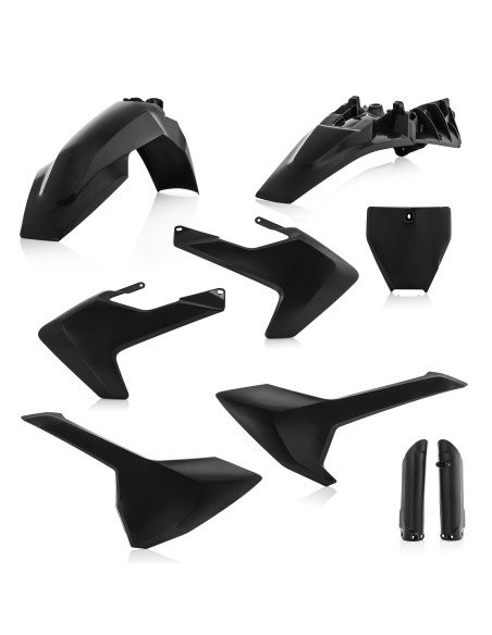 Kit plastiques complet - Noir - ACERBIS Husqvarna 85 TC 2018-2024