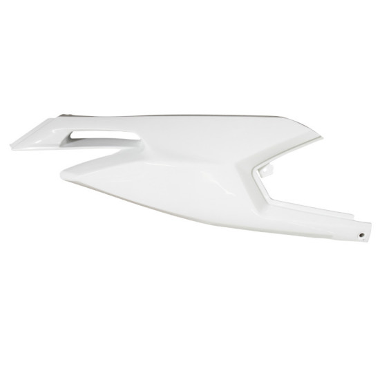 Carénage coque arrière Droit Derbi 50 Senda X-Treme / Gilera 50 SMT / RCR / Aprilia 50 SX / RX 2018-2021 Blanc