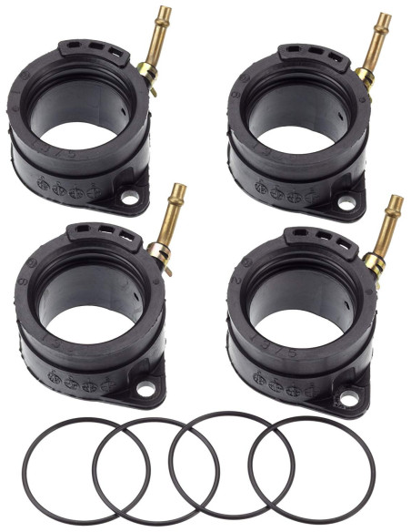 Kit pipes d'admission TOURMAX 4 pièces Suzuki 650 GSF/GSXF 2008-2012
